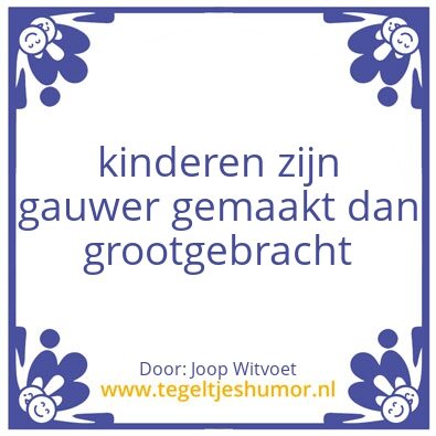 Tegeltje: Wijsheid
