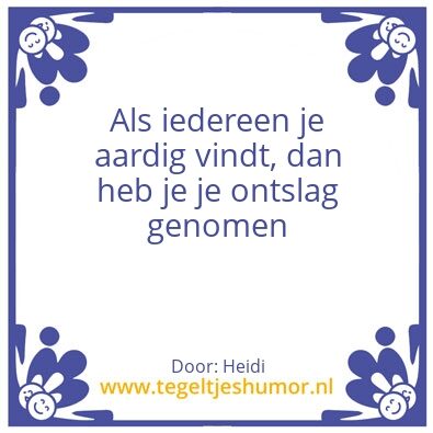 Tegeltje: Heidi