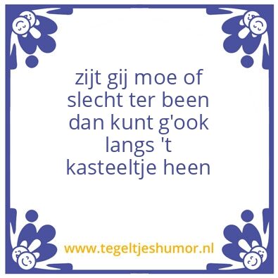 Tegeltje: ronnie