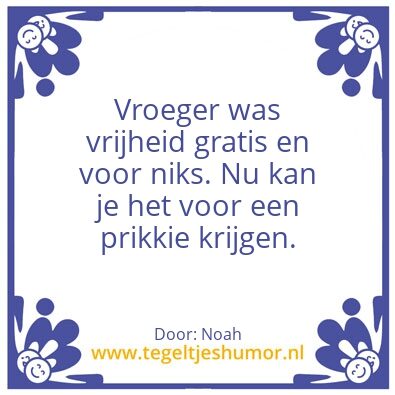 Tegeltje: Tegeltje