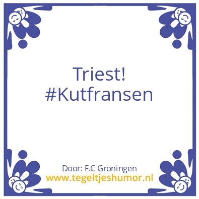 Tegeltje: Fransen