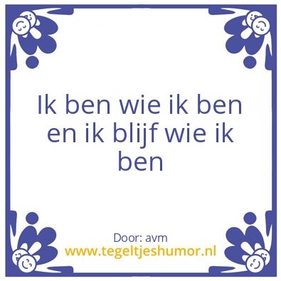 Tegeltje: cool