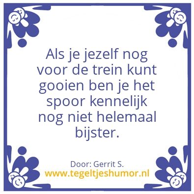 Tegeltje: Ik ben Gerrit.