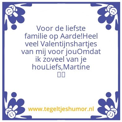 Tegeltje: Valentijnsdag 2020