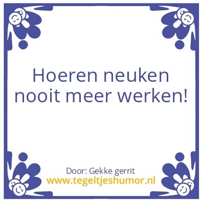 Tegeltje: Hetvis wat