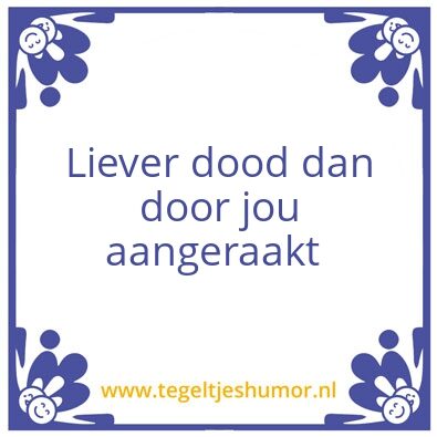 Tegeltje: Neushoorn