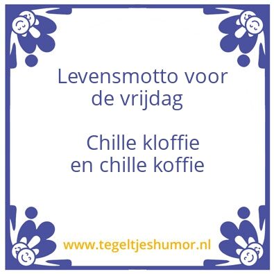 Tegeltje: .