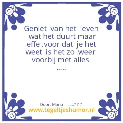 Tegeltje: Spreuken