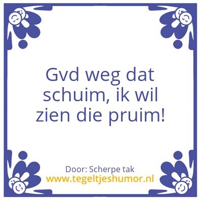 Tegeltje: Badschuim