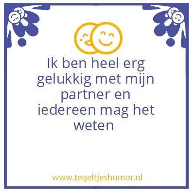 Tegeltje: liefde