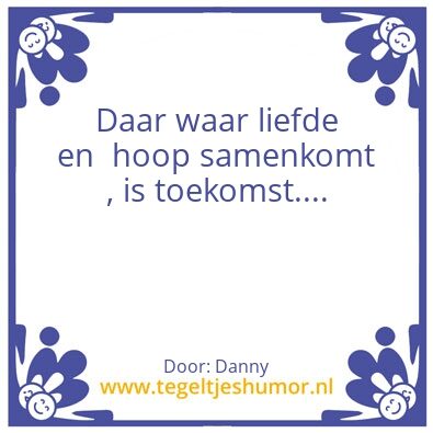 Tegeltje: Tegel
