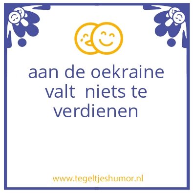 Tegeltje: stem