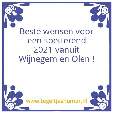 Tegeltje: Beste wensen