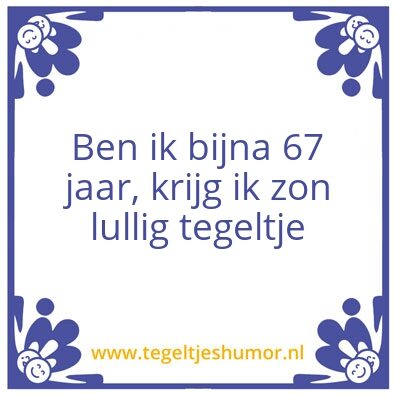 Tegeltje: Me moeder