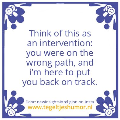 Tegeltje: just like before…