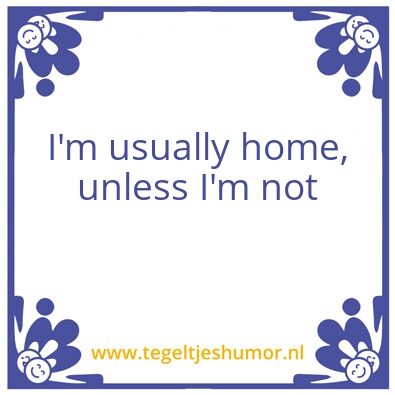 Tegeltje: Henskens, 2018