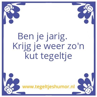 Tegeltje: spreuk