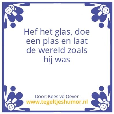 Tegeltje: Ode aan Hendrik van Steenhoven