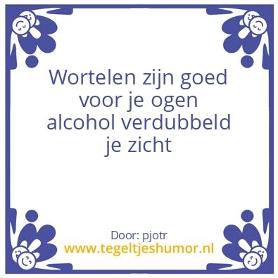 Tegeltje: Wortelen