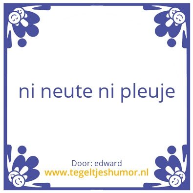 Tegeltje: Trouwtip 1