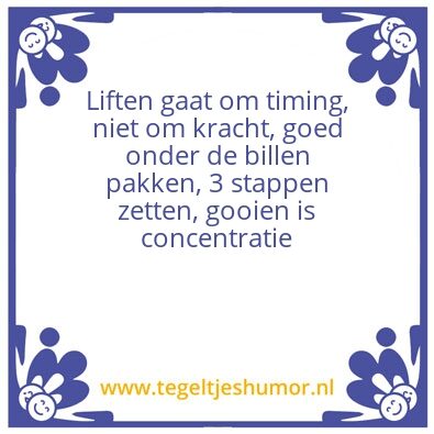 Tegeltje: Lineout