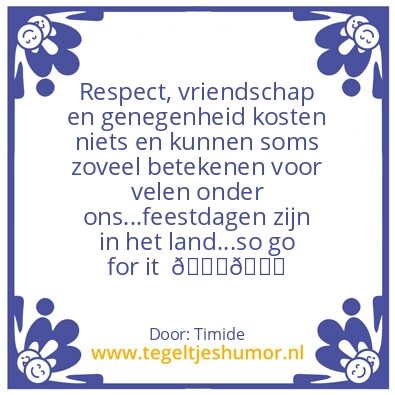 Tegeltje: Het leven kan simpel zijn…