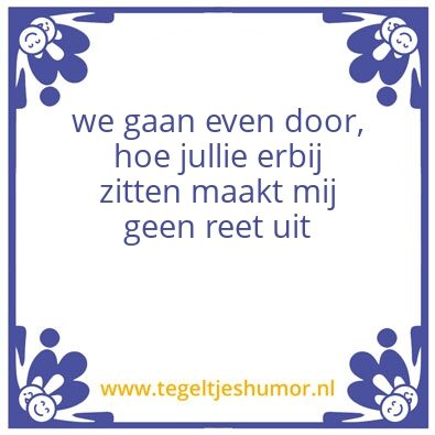 Tegeltje: Andre Frijters