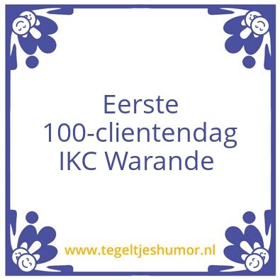 Tegeltje: Mijlpaal