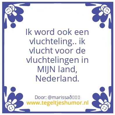 Tegeltje: ..