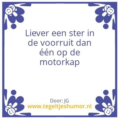 Tegeltje: Mercedes