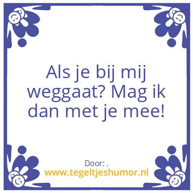 Tegeltje: Ronald