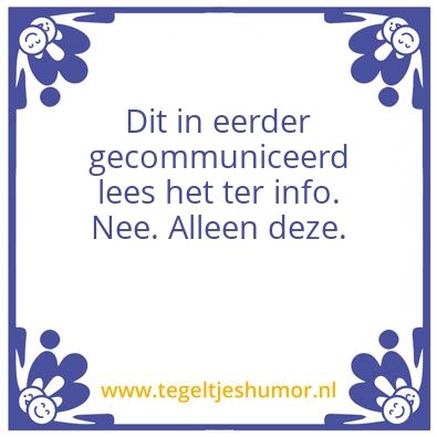 Tegeltje: Cl