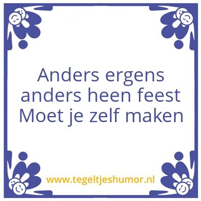 Tegeltje: .
