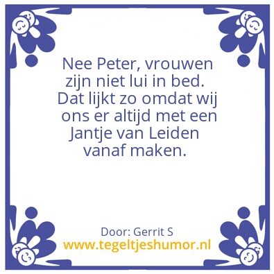 Tegeltje: Ik ben Gerrit