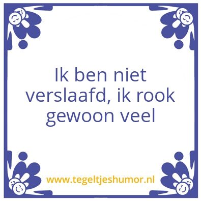 Tegeltje: Smoch