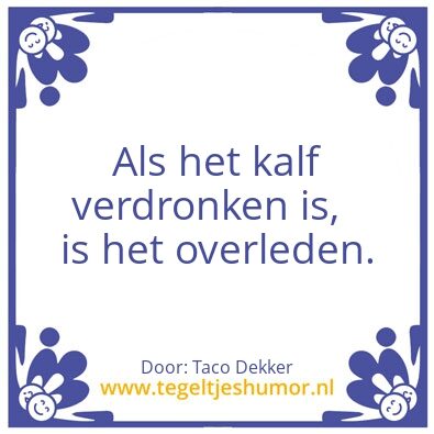 Tegeltje: Service