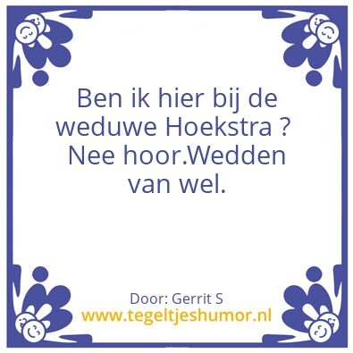 Tegeltje: Ik ben Gerrit