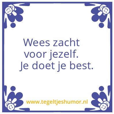 Tegeltje: Mindful