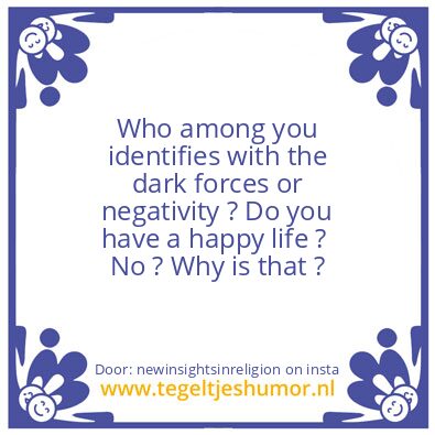 Tegeltje: Who among you ..