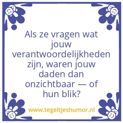 Tegeltje: FunctieWaardering