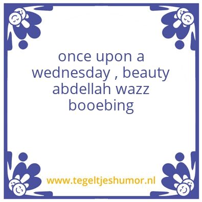 Tegeltje: N