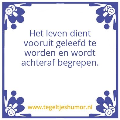 Tegeltje: Wijsheid