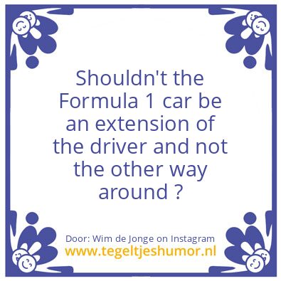 Tegeltje: Purpose built F1 cars ?