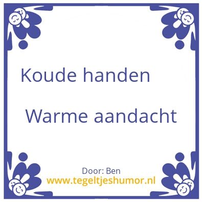 Tegeltje: Voor JE