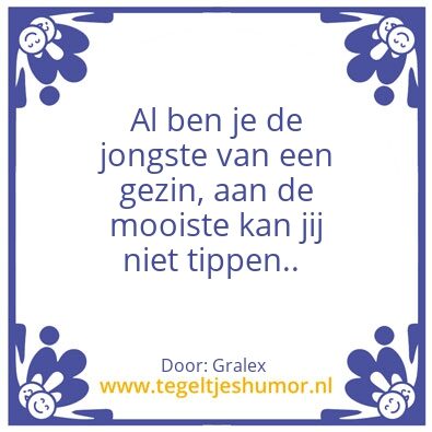 Tegeltje: Annet