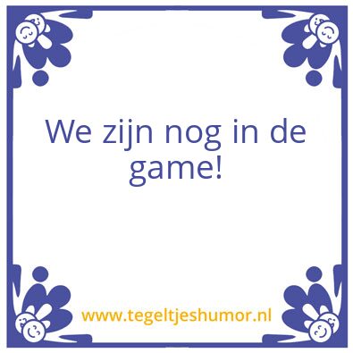 Tegeltje: Dde