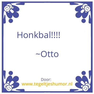 Tegeltje: Tegeltje