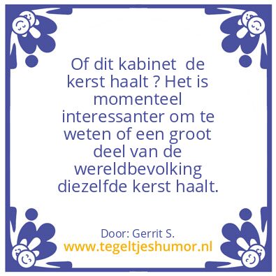 Tegeltje: Ik ben Gerrit.