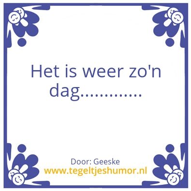 Tegeltje: Jubileumeditie