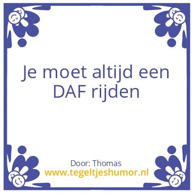 Tegeltje: Kies het beste